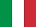 Italian flag.