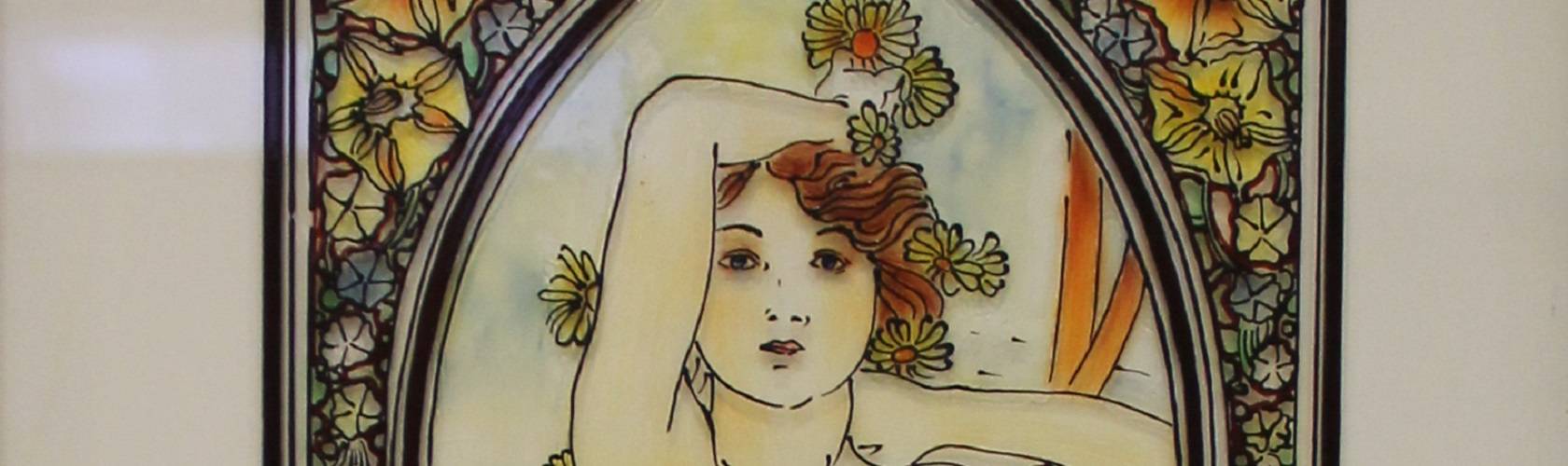 Extract from the painting Daytime shining. Aranka Mágori's artwork.