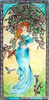 Spring. Artwork of Aranka Mágori. Identification number of evaluation: KJ-197/1041/2006.